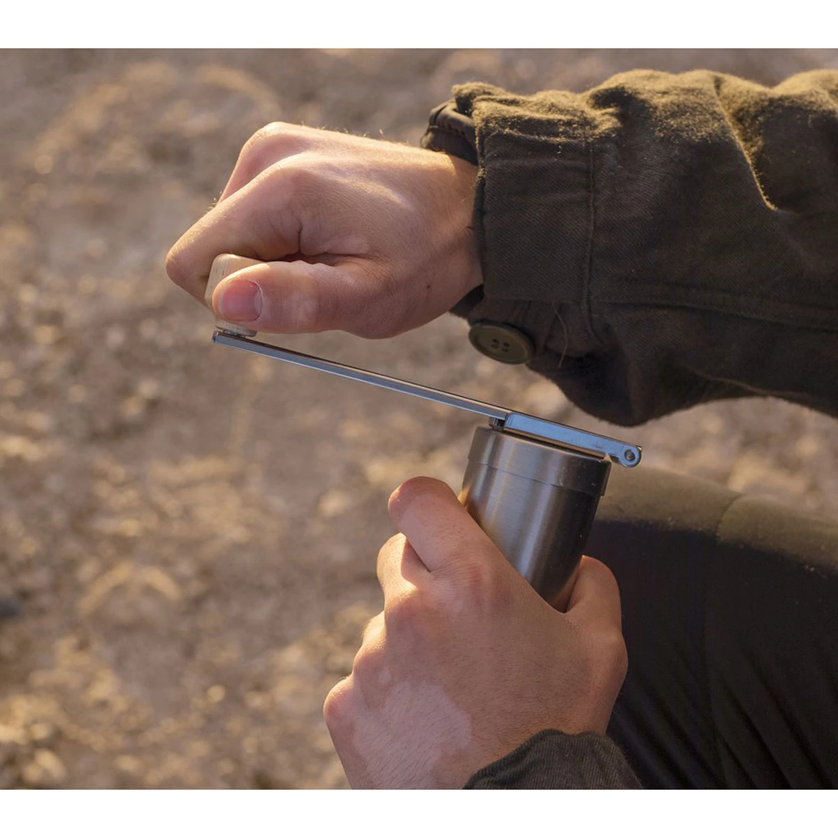 Snow Peak Field Barista Coffee Grinder 6 Snow Peak Field Barista Coffee Grinder - Image 6