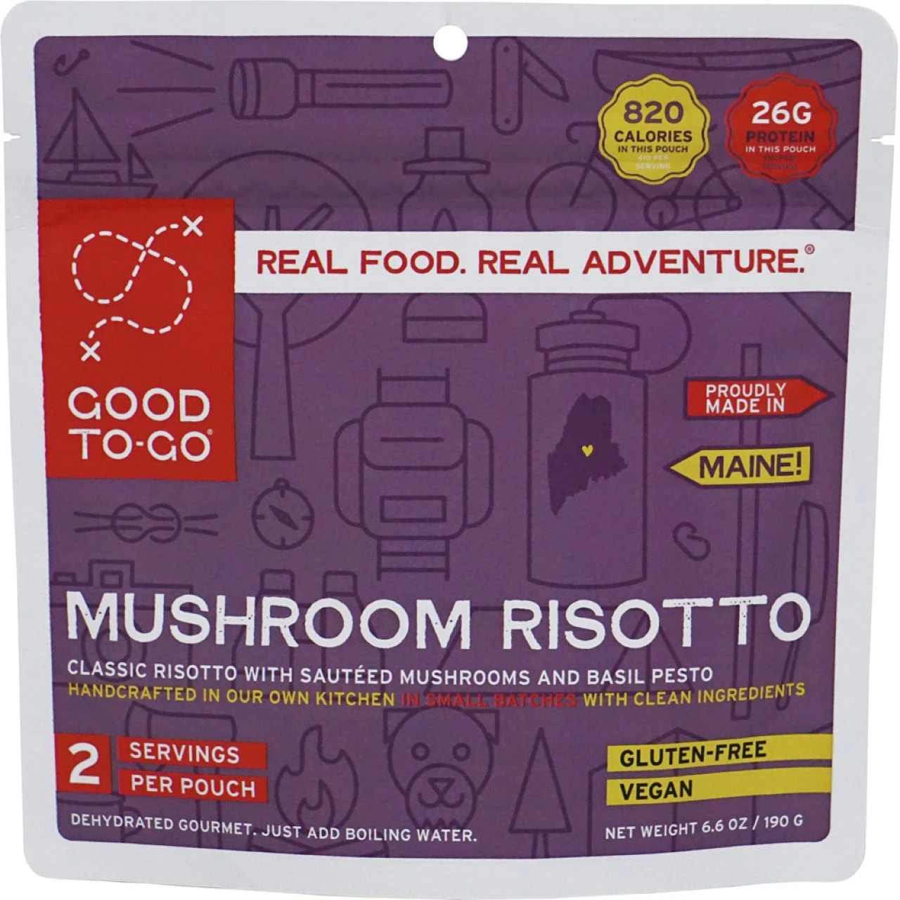 Herbed Mushroom Risotto - 2 Servings 1 Herbed Mushroom Risotto - 2 Servings
