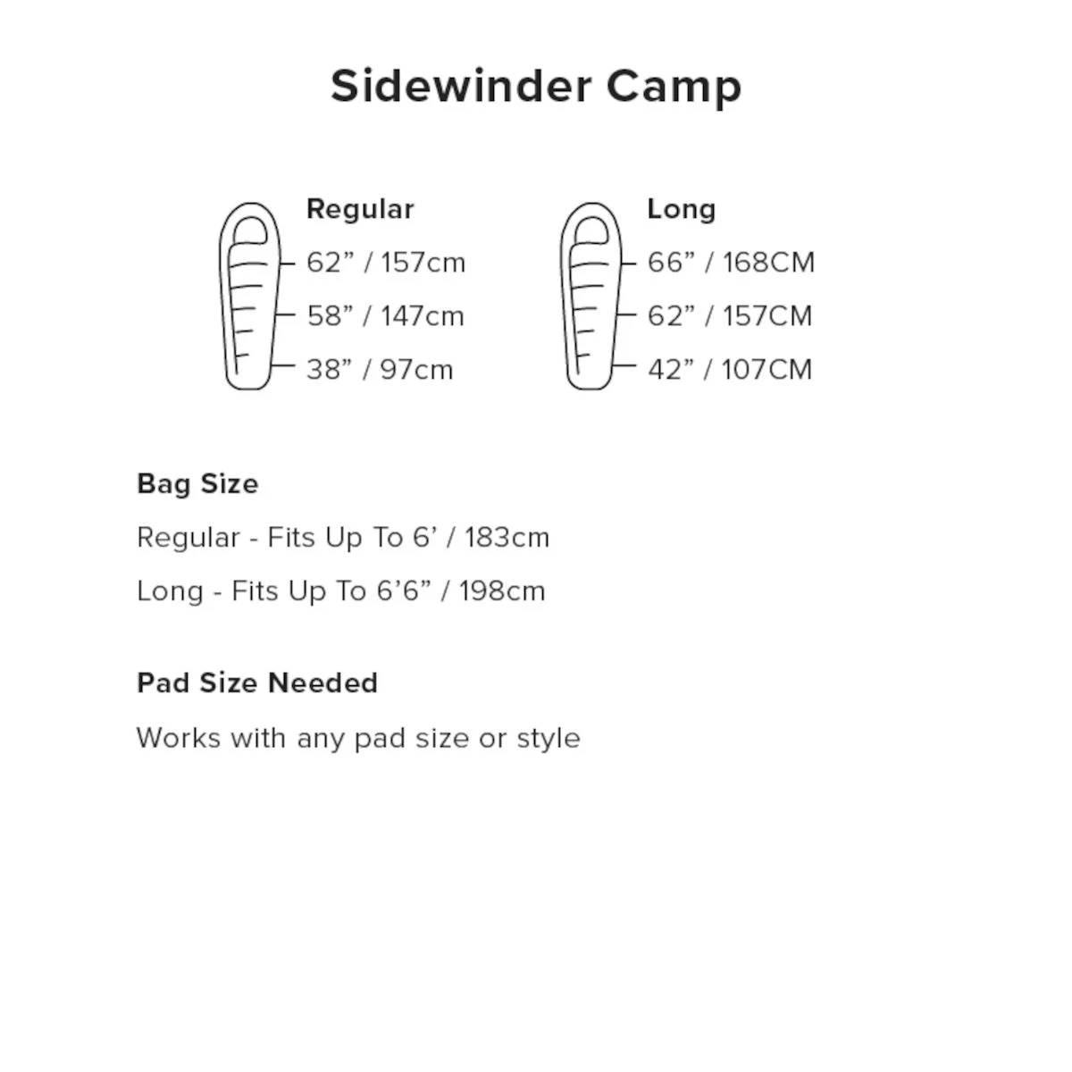 Big Agnes Sidewinder Camp 35 5 Big Agnes Sidewinder Camp 35 - Image 5