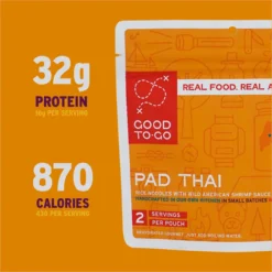 Pad Thai - 2 Servings -Outdoor Camping 5 GTG PadThai Double 1005 CalsProtein S22 rsz 12114.1654190304