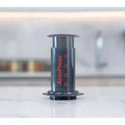 AeroPress Original Coffee Maker -Outdoor Camping Original on marble counter by Artisan Assets rsz 23731.1664297750