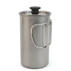 Snow Peak Titanium French Press 6 Snow Peak Titanium French Press -Outdoor Camping cs 111 main1 19867.1626821814