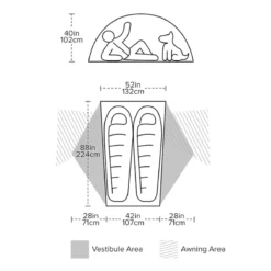 Big Agnes Copper Spur HV UL2 Bikepack 21 Big Agnes Copper Spur HV UL2 Bikepack -Outdoor Camping fphh thvcsbp221 rsz 09854.1626823677