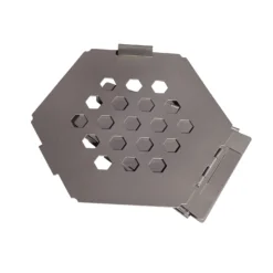 Titanium Hexagon Wood Stove -Outdoor Camping hexagon wood stove flat 1 33864.1626821794