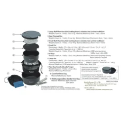 Soto Navigator Cook Set 19 Soto Navigator Cook Set -Outdoor Camping navigator specs 17661.1626822905