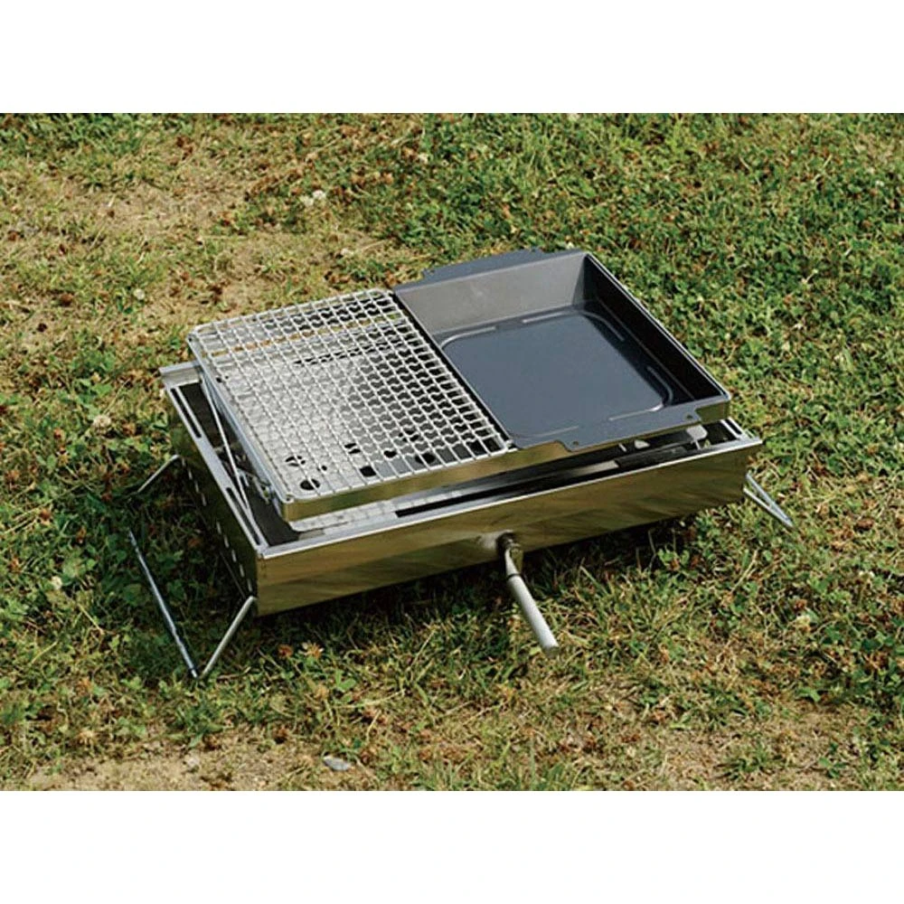 Snow Peak Grill Stainless Half Pro 3 Snow Peak Grill Stainless Half Pro - Image 3