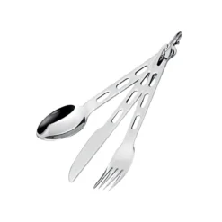 GSI Outdoors Stainless 3 Pc. Ring Cutlery Set