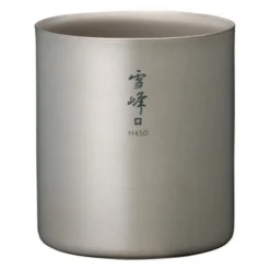 Snow Peak Ti-Double H450 Stacking Mug