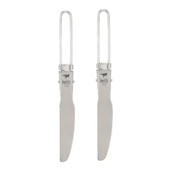 Folding Titanium Knife - Set Of 2 -Outdoor Camping ti knife kth 14735.1626822162