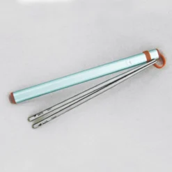 Portable Round Titanium Chopsticks -Outdoor Camping ti5820 5 rsz 22076.1626822117